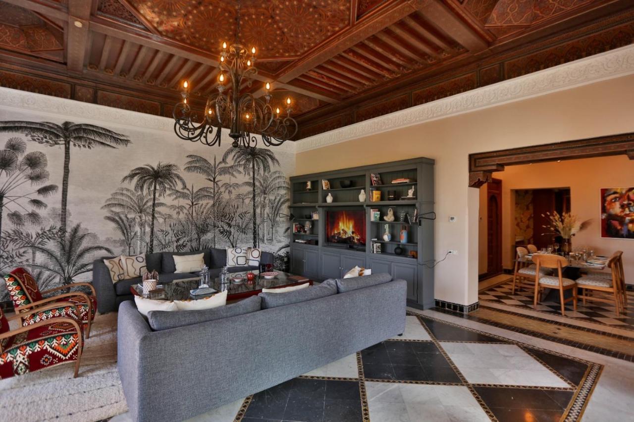 Villa May Sur Le Golf De La Palmeraie With Cooker And Butler Included Marrakesh Exterior photo